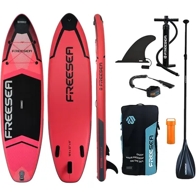 Stand Up Paddle Board with Durable SUP Accessories & Carry Bag | Color Design Wide Stance, Surf