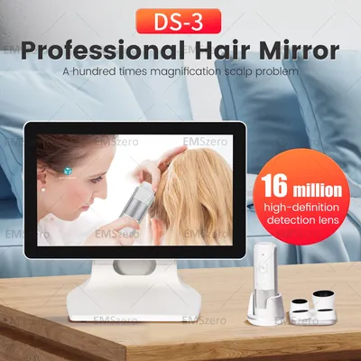 2025 New Product Scalp Management Center Hair Follicle Analyzer Machine Hair Analyzer 7 In 1 Machine