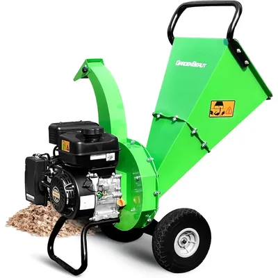 Wood Chipper Shredder, 7HP 212cc Gas Powered Heavy Duty, 3