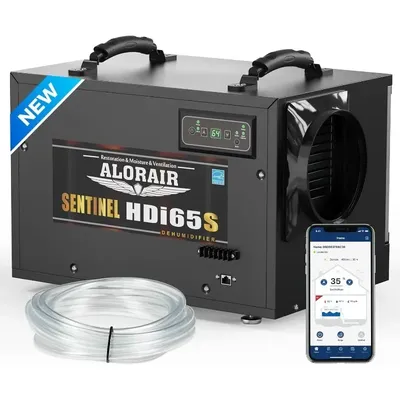 ALORAIR Crawl Space Dehumidifiers, 120 PPD Energy Star Wi-Fi APP Controls Crawlspace Dehumidifiers