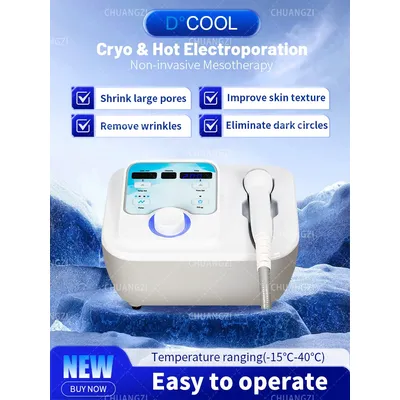 Cool And Hot Electroporation RF Lift Skin Tightening Rejuvenation Thermal Anti-aging Machine Muscle