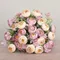 12 Heads Artificial Peony Tea Rose Flowers Camellia Silk Fake Flower for DIY Home Garden Wedding