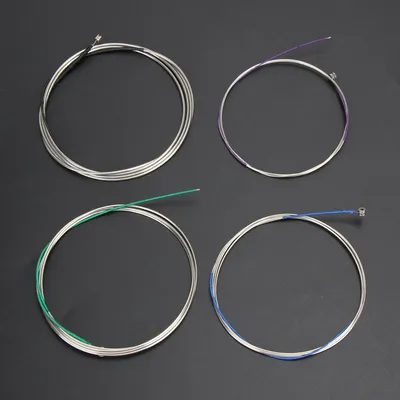 German Silver Cello String Set Professional C-G-D-A Instrument String Replacement for Full Size 4/4