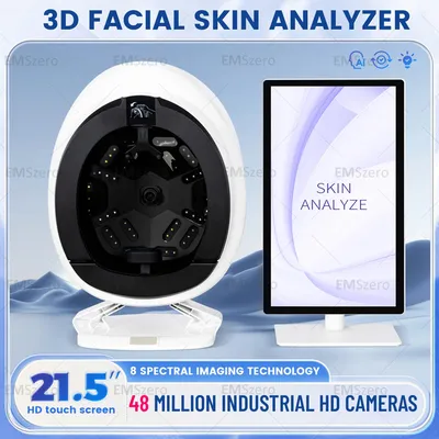 Q2skin Analyzer Facial Machine Dermatoscope Skin Analyzers Digital 3d Skin Analyzer Facial Scanning