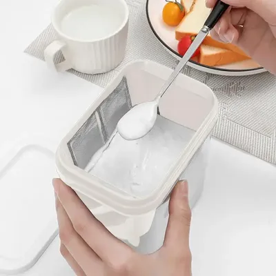 Thick Yogurt Milk Filter Sturdy Yogurt Strainer And Maker Kitchen Tool With Fine Mesh For Healthy