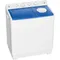 Portable Washing Machine, 40lbs Twin Tub Washer Mini Compact Laundry Machine with Drain Pump,