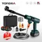 Yofidra 200Bar Brushless High Pressure Washer Gun Cordless Rechargeable Household Garden Power