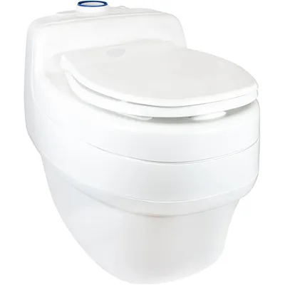 Villa 9215 AC/DC 12V Urine Diverting High Capacity Waterless Composting Toilet