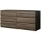 Scottsdale 6 Drawer Double Dresser, Truffle