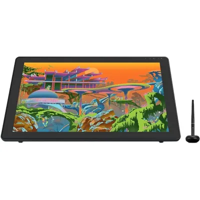 Kamvas 22 Plus QLED Drawing sRGB Tilt, Tablet for Artist & Designer, Work with Mac, Windows,