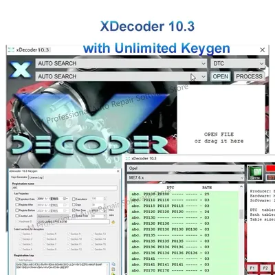 Nuovo XDecoder 10.3 DTC Remover DTC OFF elimina Software disabilita Error off DTCRemover per molti