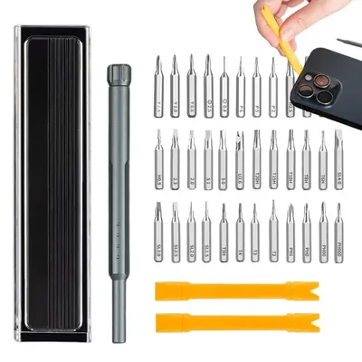 Little Screwdriver Set 41 In 1 Magnetic Screwdriver Set Non-Slip Household Tools Electronics Tool