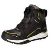 Winterboots MUSTANG SHOES, Kinder, Gr. 32, schwarz (schwarz komb), Lederimitat, sportlich, Schuhe, Winterstiefelette, Snowboots mit Schnellverschluss und TEX