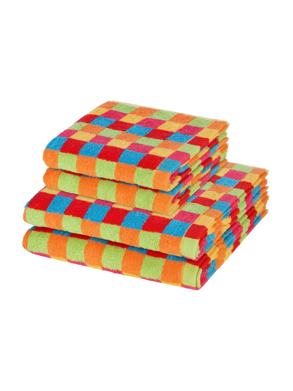 Cawö Handtuchset 2-teilig Damen mehrfarbig, ONE SIZE Image