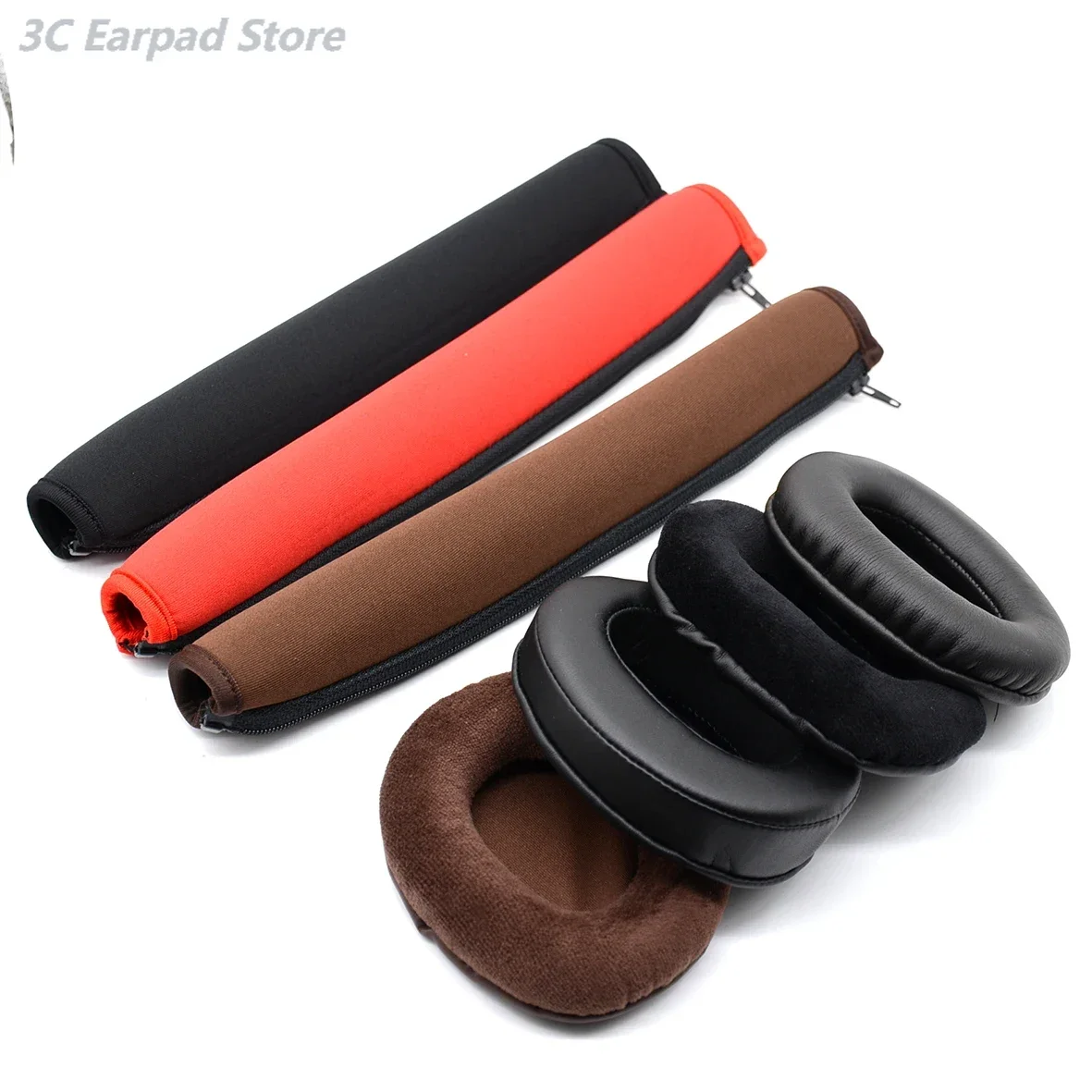 Oreillettes de remplacement pour bande de sauna, coussins pour casque Audio Technica ATH M70 M50X M50 MSR7 M40X M40 M30X