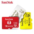 100% originale SanDisk Nuovo stile 128 GB 64 GB 256 GB 512 GB micro SDXC UHS-I schede di memoria per Nintendo Switch gioco TF con adattatore pc