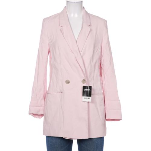 H&M Damen Blazer, Gr. 34, pink, Synthetik, Viskose