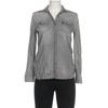 Replay Damen Bluse, Gr. 38, grau, Baumwolle