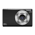 fotocamera digitale 4k vlogging camera 48mp zoom digitale portatile punta e scatta con scheda di memoria da 32gb/64gb/128gb inclusa
