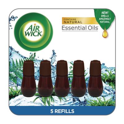 Air Wick Essential Mist Refill, Fresh Waters, 0.67 oz, 6/Pack (RAC03011PK) Pack of 5 Air Wick® Air Fresheners & Odor Eliminators
