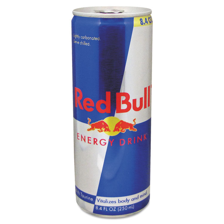 Red Bull Energy Drink, Original Flavor, 8.4 oz Can, 24/Carton (RDB99124) Case of 24 Red Bull® Energy Drinks