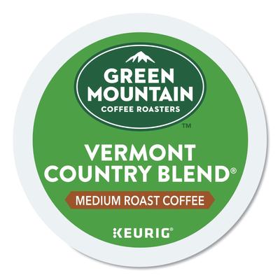 Green Mountain Coffee Vermont Country Blend Coffee K-Cups, 96/Carton (GMT6602CT) Case of 96 Green Mountain Coffee® Caffeinated