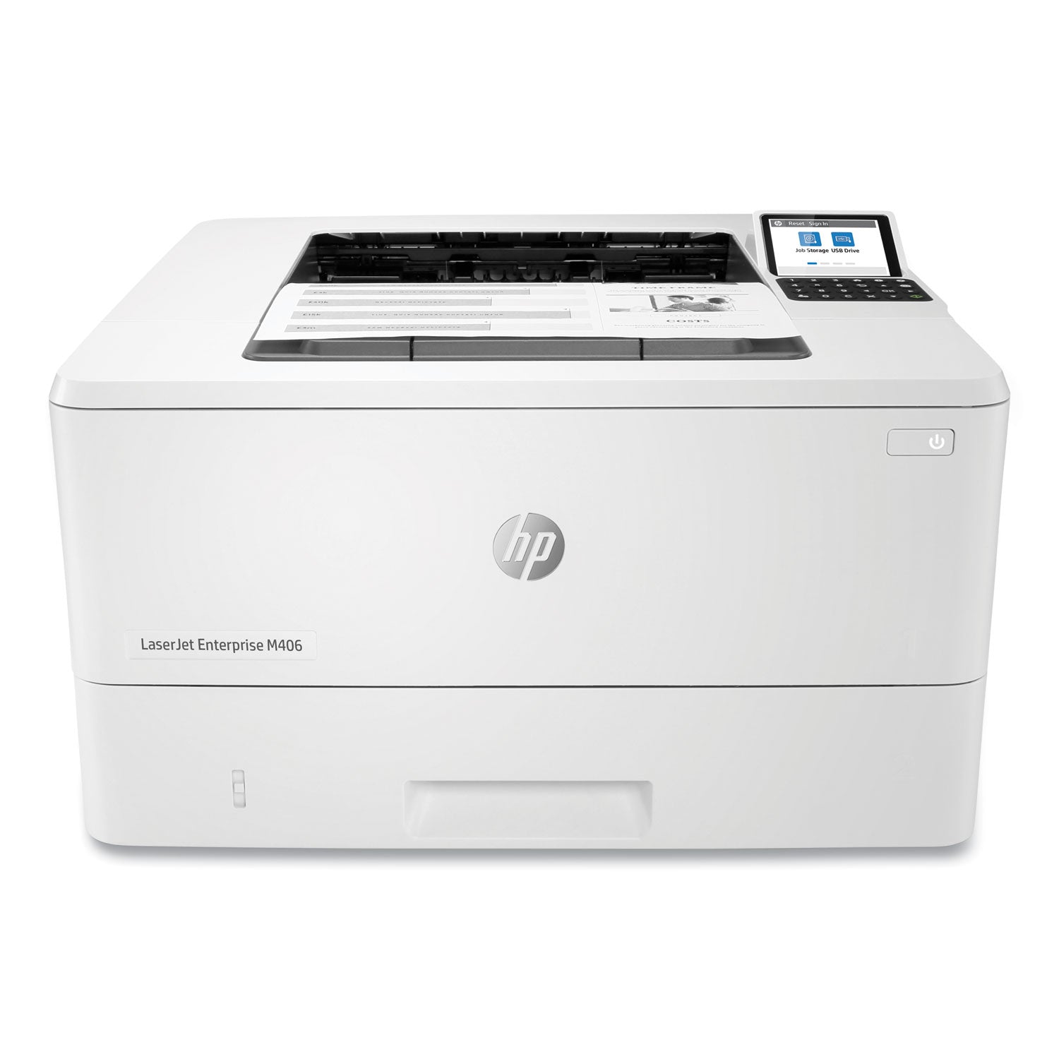 HP LaserJet Enterprise M406dn Laser Printer (HEW3PZ15A) Each Laser Printers