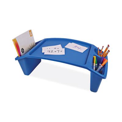 Deflecto Antimicrobial Lap Desk, 23.35w x 12d x 8.53h, Blue (DEF39502BLU) Each deflecto® Arts & Crafts Kits/Accessories
