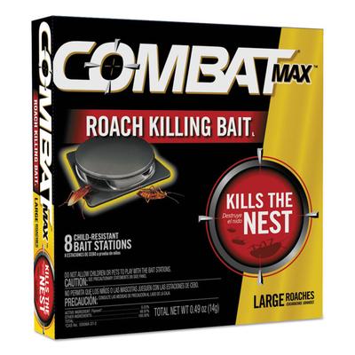 Combat Roach Bait Insecticide, 0.49 oz Bait, 8/Pack, 12 Packs/Carton (DIA51913) Case of 96 Combat® Insecticides