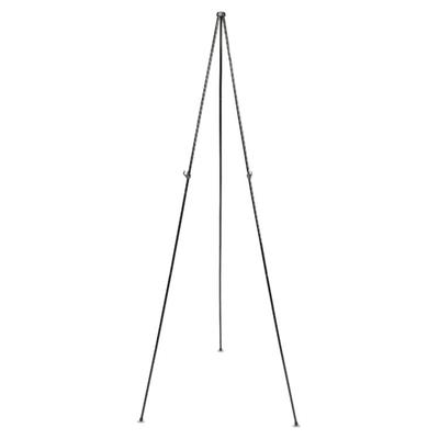 Quartet Full Size Instant Easel, 62.38" Maximum Height, Steel, Black (QRT29E) Each Quartet® Easels