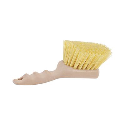 Boardwalk Utility Brush, Cream Polypropylene Bristles, 5.5 Brush, 3" Tan Plastic Handle (BWK4308) Each Boardwalk® Brushes