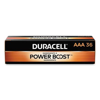 Duracell Power Boost CopperTop Alkaline AAA Batteries, 36/Pack (DURMN24P36) Pack of 36 Duracell®