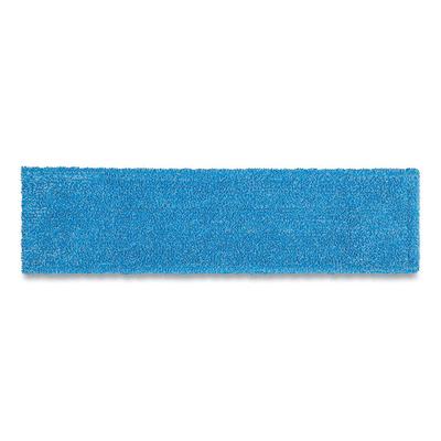 Rubbermaid Commercial Adaptable Flat Mop Pads, Microfiber, 19.5 x 5.5, Blue (RCP2132427) Each Rubbermaid® Commercial Mop Heads