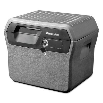 Sentry Safe Waterproof Fire-Resistant File, 0.66 cu ft,16.63w x 13.88d x 14.13h, Charcoal Gray (SENFHW40100) Each Sentry® Safe Safes