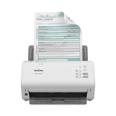 Brother ADS-4300N Professional Desktop Scanner, 600 dpi Optical Resolution, 80-Sheet Auto Document Feeder (BRTADS4300N) Each Scanners