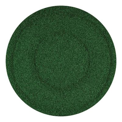 Americo TurfScrub Brush Floor Pad, 20" Diameter, Green, 4/Carton (AM7402920) Case of 4 Americo® Floor Pads-Stripping