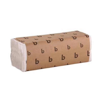 Boardwalk C-Fold Paper Towels, 1-Ply, 11.44 x 10, Bleached White, 200 Sheets/Pack, 12 Packs/Carton (BWK6220) Case of 2400 Boardwalk® Perforated Roll &