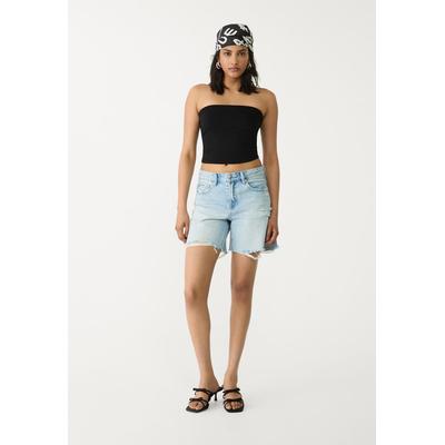 Stradivarius Bandeau top Black S
