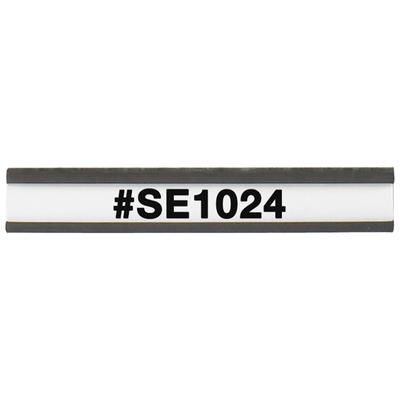 1/2 x 3" Magnetic C-Channel Cardholders, Case Of 25 (LH190)