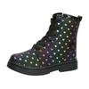 Stiefel LICO "Freizeitstiefel Isalie", Gr. 25, schwarz, Synthetik, Schuhe