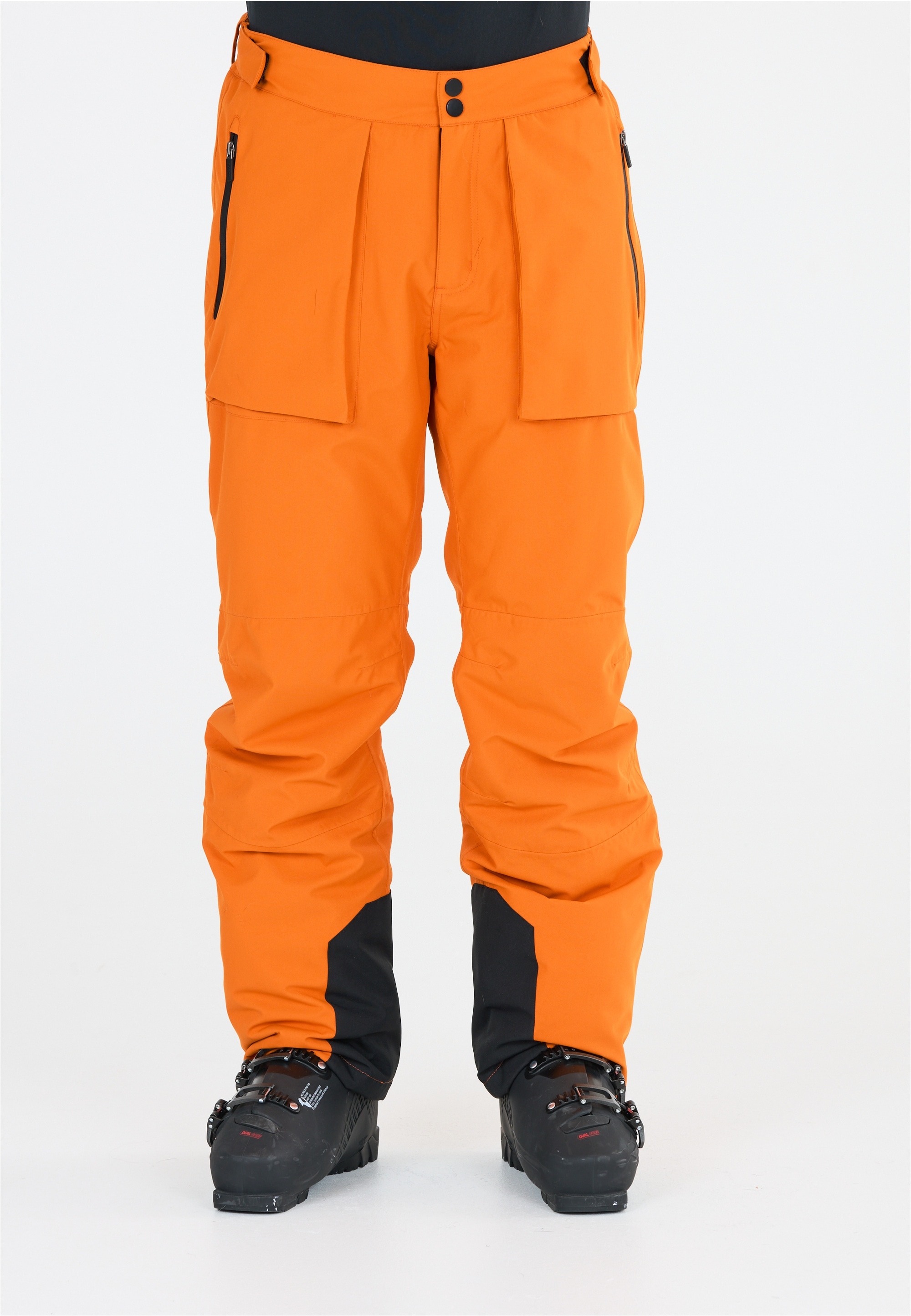 Skihose SLOPE "Killy", Herren, Gr. S, US-Größen, orange, 100% Polyester, unifarben, lang, Hosen, aus wetterfestem und atmungsaktivem Material Image