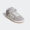 Klettschuh ADIDAS SPORTSWEAR "GRAND COURT 00S KIDS", Gr. 35, grau (grau two, sanftes weiß, gum10), Leder, Textil, sportlich, Schuhe, Design auf den Spuren des adidas Superstar