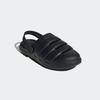 Badesandale ADIDAS SPORTSWEAR, Gr. 43, schwarz (core schwarz, core schwarz, core schwarz), Synthetik, sportlich, Schuhe