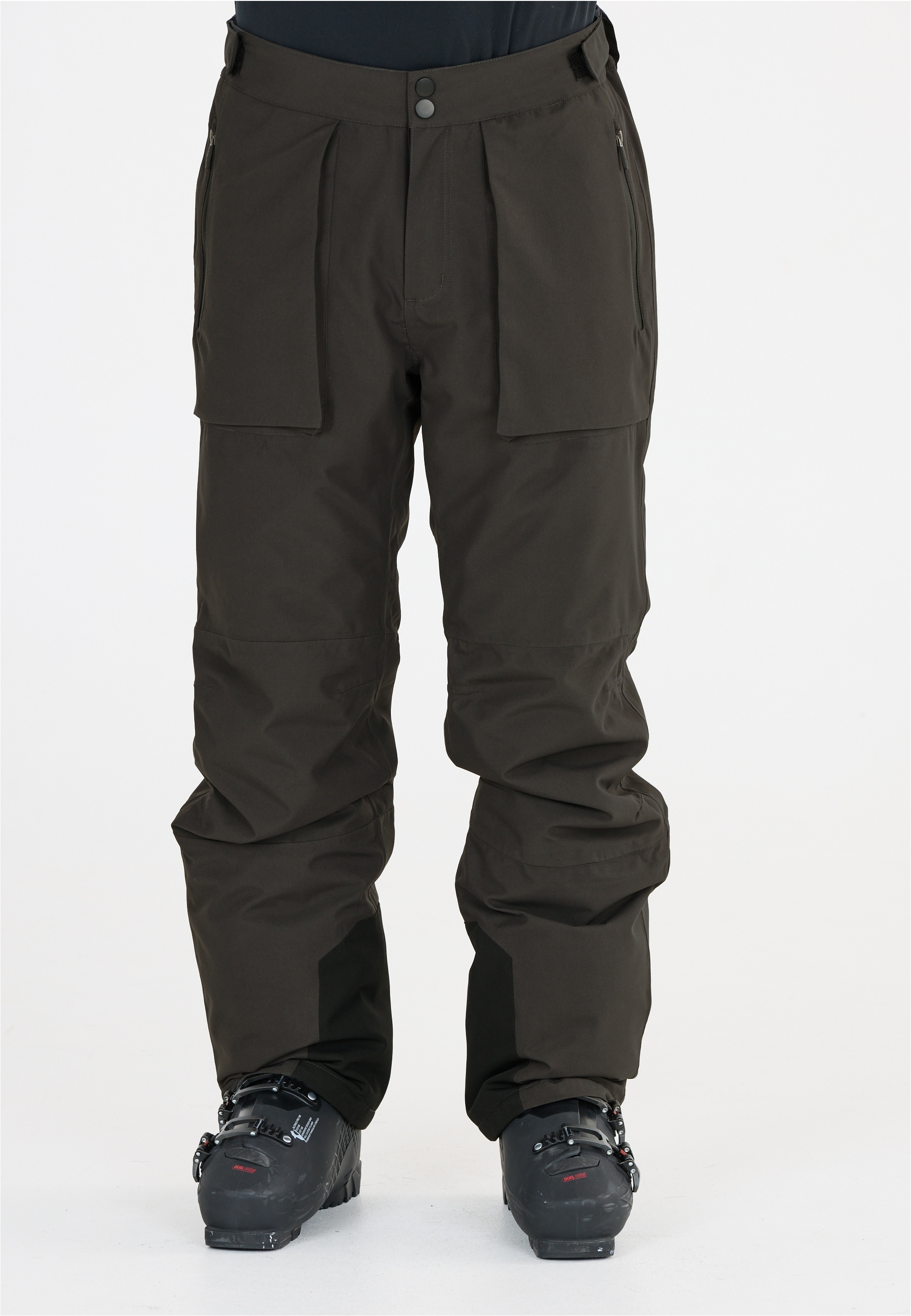 Skihose SLOPE "Killy", Herren, Gr. XL, US-Größen, grau (dunkelgrau), 100% Polyester, unifarben, lang, Hosen, aus wetterfestem und atmungsaktivem Material Image