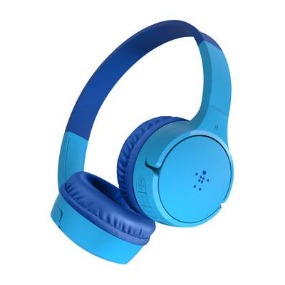 Belkin SoundForm Mini Wireless On-Ear Headphones for Kids (Blue, USB-C) AUD002BTBLV3