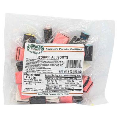Sportsman's Warehouse Licorice Allsorts Candy - 5 Servings