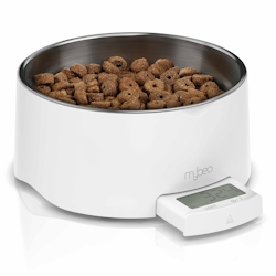 MyBeo Futternapf & Trinknapf mit Waage bis 5 kg - herausnehmbarer Napf - 1000 ml Image
