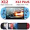 New X12 Plus Retro Game Handheld Game Console Built-In 1500+Classic Games Portable Mini Video Player 5.1/7Inch Ips Screen