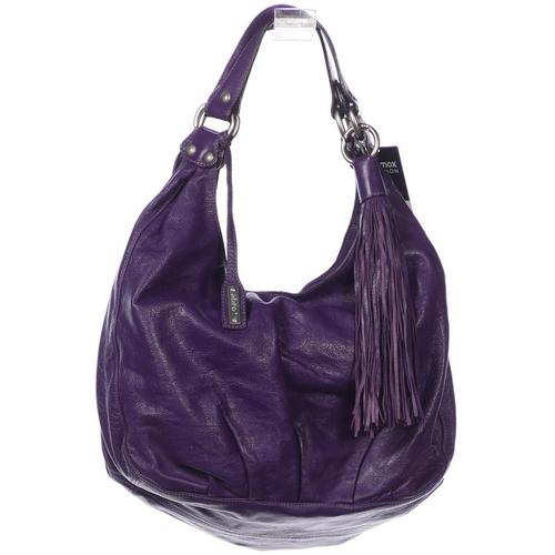 Abro Damen Handtasche, Gr. , flieder, Leder