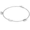 Lulu & Jane - Perlen-Armband Schmetterling aus Sterling Silber in Silber mitSüßwasser-Zuchtperle Armbänder & Armreife 1 ct Damen (45.99 € / 1 ct)